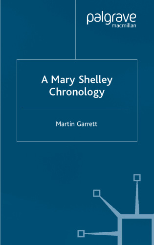 A Mary Shelley Chronology