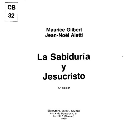 La Sabiduria de Jesucristo