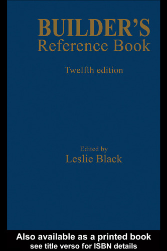 Builder's Reference Book 12th Edition