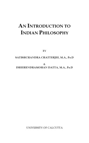 Introduction to Indian Philosophy