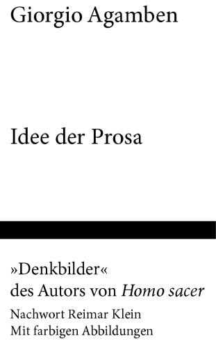 Idee der Prosa