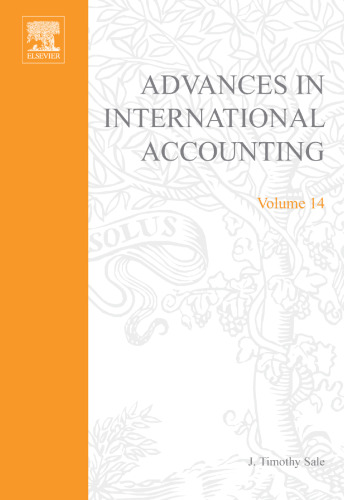 Advances in International Accounting, Volume 14