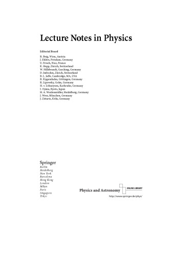 Impacts in Mechanical Systems: Analysis and Modelling (Lecture Notes in Physics)