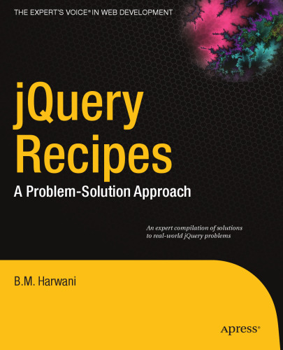 jQuery  Recipes: A Problem-Solution Approach