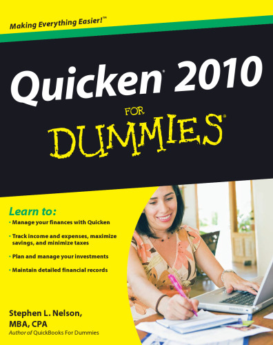 Quicken 2010 For Dummies