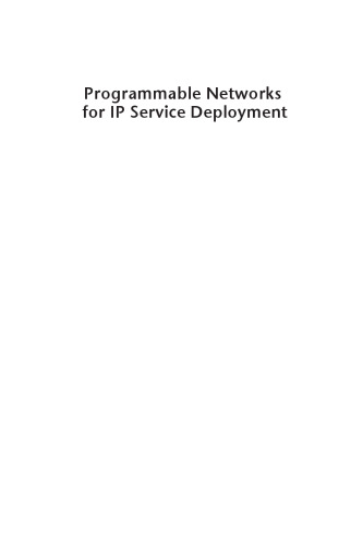 Programmable Networks for IP Service Deployment