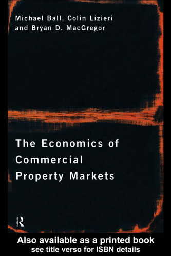 The Economics of Commercial Property Markets