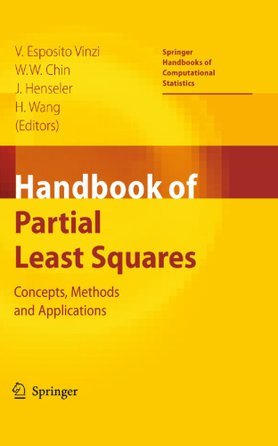 Handbook of Partial Least Squares: Concepts, Methods and Applications