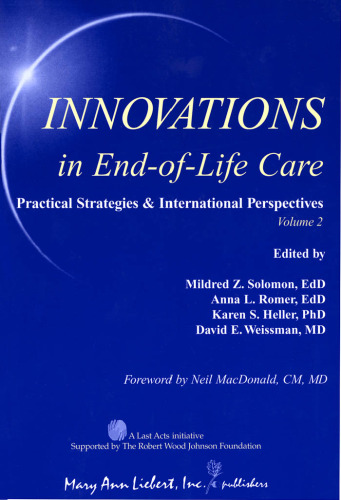 Innovations In End-of-Life Care--Vol. 2