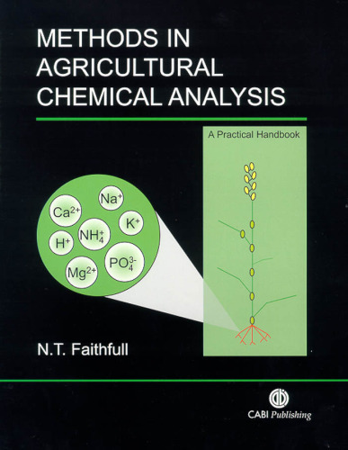 Methods in Agricultural Chemical Analysis: A Practical Handbook  (CABI Publishing)