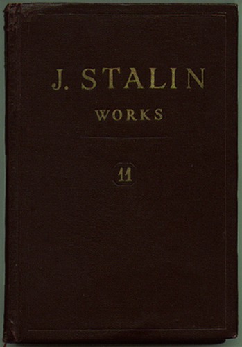 J. Stalin Works (August - December 1927, Volume 10)