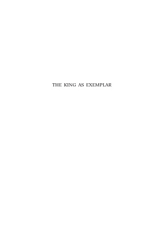 The King As Exemplar: The Function Of Deuteronomy's Kingship Law In The Shaping Of The Book Of Psalms (Society of Biblical Literature Academia Biblica)