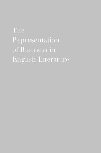 The Representation of Business in English Literature