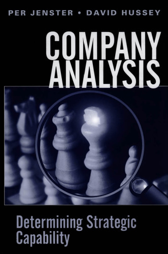 Company Analysis: Determining Strategic Capability