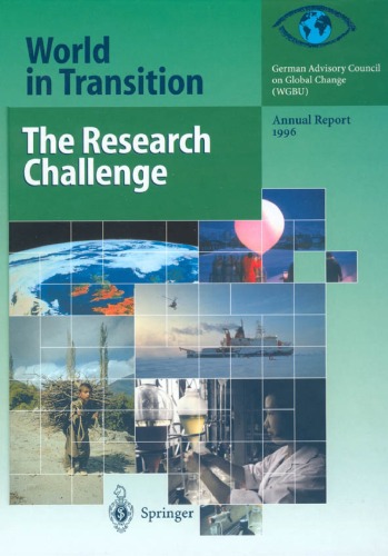 World in Transition Annual Report 1996, The Research Challenge