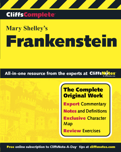 Frankenstein (Cliffs Complete)