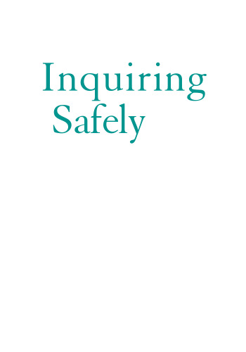 Inquiring Safely: A Guide for Middle School Teachers