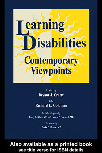 Learning Disabilities: Contemporary Viewpoints