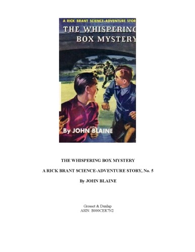 The Whispering Box Mystery ( A Rick Brant Electronic Adventure #5)