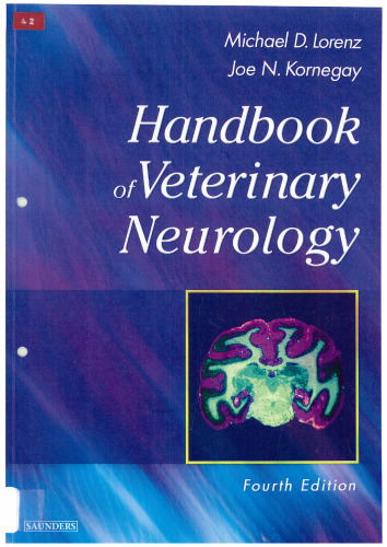 Handbook of Veterinary Neurology 4th Edition