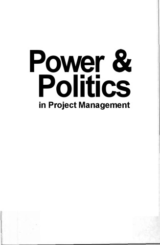 Power and Politics in Project Management