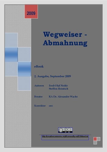 Wegweiser Abmahnung 2. Ausgabe