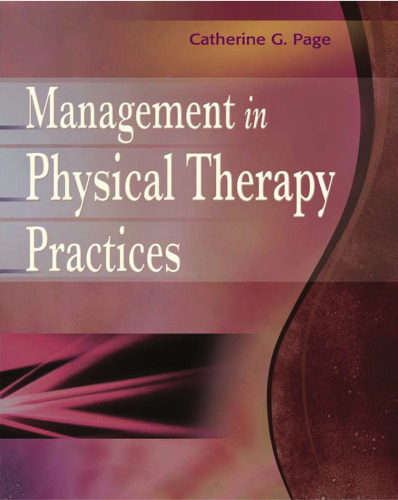 Management in Physical Therapy Practice