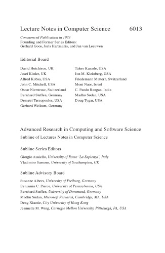 Fundamental Approaches to Software Engineering: 13th International Conference, FASE 2010, Held as Part of the Joint European Conferences on Theory and Practice of Software, ETAPS 2010, Paphos, Cyprus, March 20-28, 2010. Proceedings