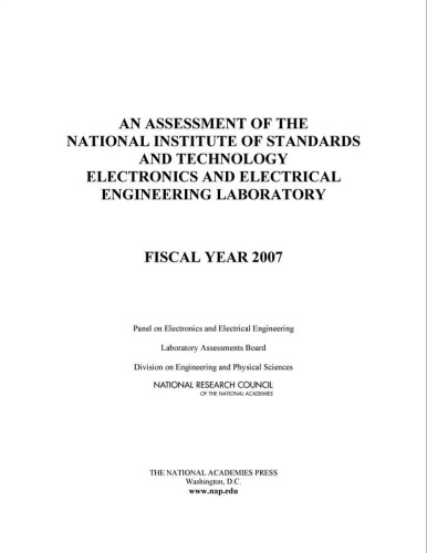 An Assessment of the National Institute of Standards and Technology Electronics and Electrical Engineering Laboratory: Fiscal Year 2007