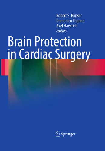 Brain Protection in Cardiac Surgery: Volume 1