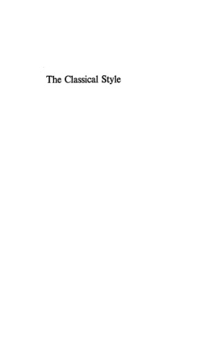 The Classical Style: Haydn, Mozart, Beethoven