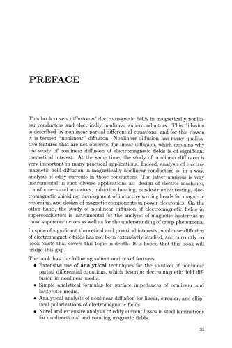 Nonlinear Diffusion of Electromagnetic Fields: With Applications to Eddy Currents and Superconductivity (Electromagnetism)