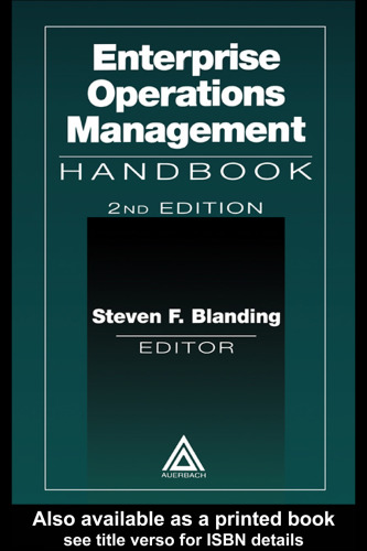 Enterprise Operations Management Handbook, Second Edition