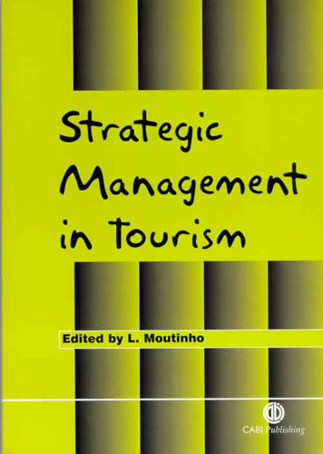 Strategic Management in Tourism (Cabi Publishing)