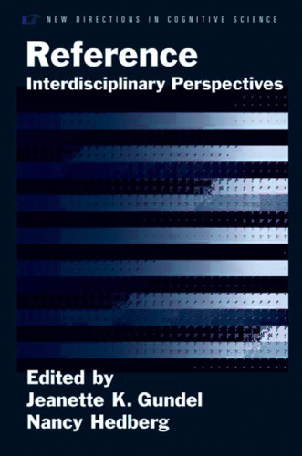 Reference: Interdisciplinary Perspectives (New Directions in Cognitive Science)