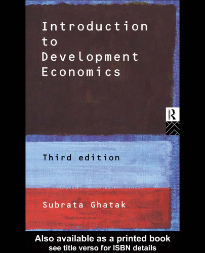 Introduction to Development Economics