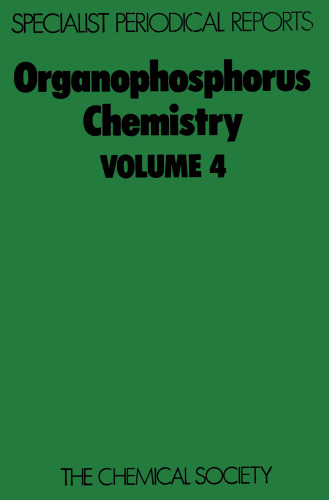 Organosphophorus Chemistry (Specialist Periodical Reports) (v. 4)