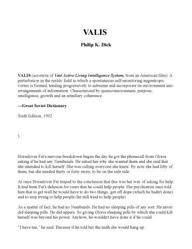 Valis (Vintage)