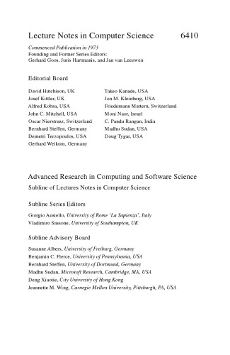 Graph Theoretic Concepts in Computer Science: 36th International Workshop, WG 2010, Zarós, Crete, Greece, June 28-30, 2010 Revised Papers