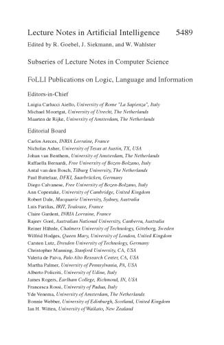 Infinity in Logic and Computation: International Conference, ILC 2007, Cape Town, South Africa, November 3-5, 2007, Revised Selected Papers