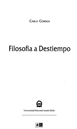 Filosofía a destiempo: Seis ensayos sobre Heidegger