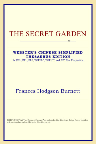 The Secret Garden (Webster's Chinese-Traditional Thesaurus Edition)