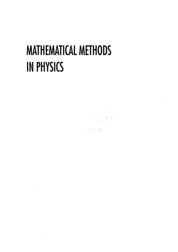 Mathematical Methods in Physics