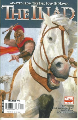 Marvel Illustrated - Homer's The Iliad #3 (Marvel Comics)