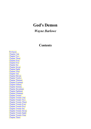 God's Demon