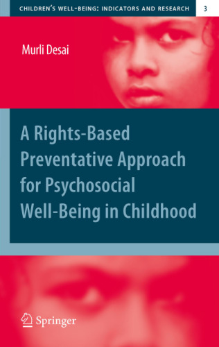 A Rights-Based Preventative Approach for Psychosocial Well-Being in Childhood