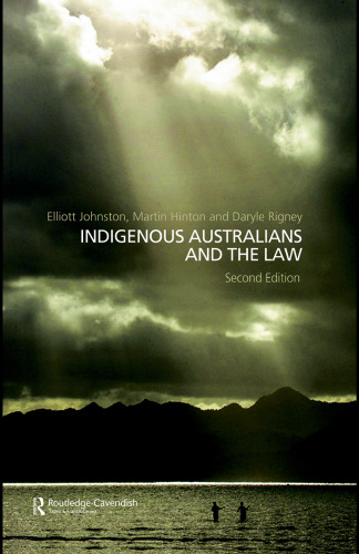 Indigenous Australians and the Law 2 e