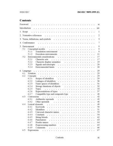 ISO IEC 9899:1999, Programming languages -- C