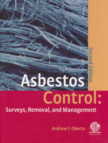 Asbestos Control: Surveys, Removal, and Management