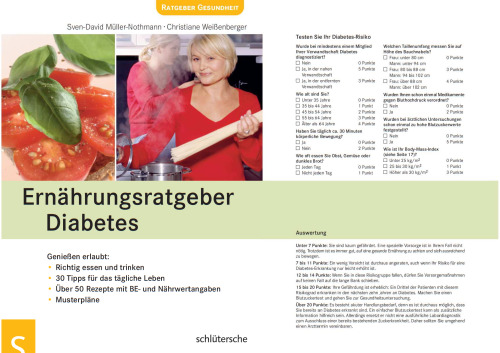 Ernährungsratgeber Diabetes - Genießen erlaubt